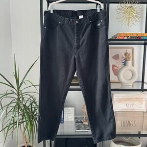 Harley Davidson Men’s Black Cotton Zip Fly Straight Leg Jeans Size 40 x 32